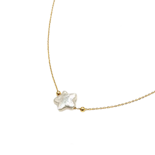 Pearl Star Necklace