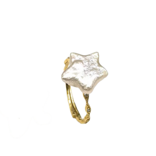 Pearl Star Ring