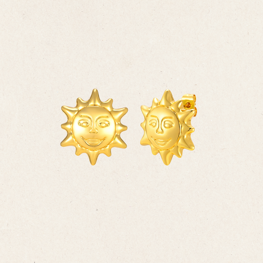 Solar Mood Stud Earrings